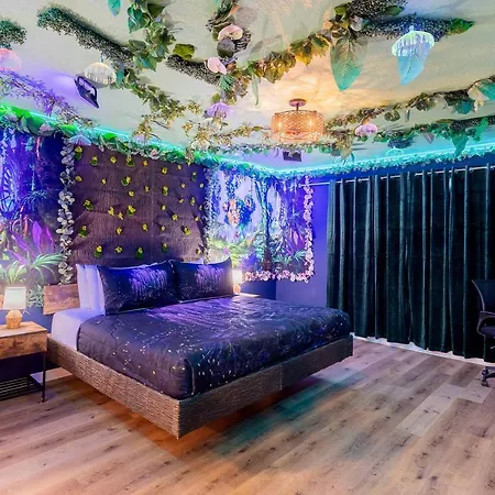 Themed House Private Game Room And Pool On Resort